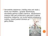 Stalo serviravimas skaidrės 9 puslapis