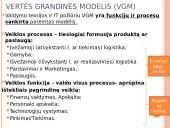 Informacijos valdymo pagrindai organizacijos veiklos analizė vertės grandinės modelis VGM 15 puslapis