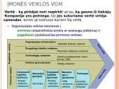 Informacijos valdymo pagrindai organizacijos veiklos analizė vertės grandinės modelis VGM 16 puslapis