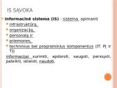 Informacijos valdymo pagrindai organizacijos veiklos analizė vertės grandinės modelis VGM 6 puslapis