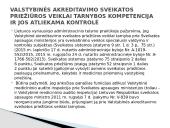 Administracinių teismų praktika, taikant sveikatos apsaugą reglamentuojančias teisės normas  17 puslapis