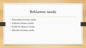 Reklamos poveikis visuomenei 7 puslapis