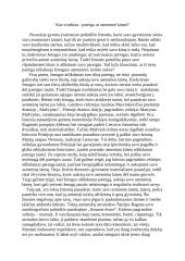 Kas svarbiau: pareiga ar asmenine laimė?