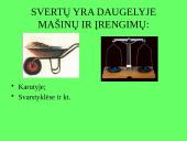 Paprastieji mechanizmai pristatymas 11 puslapis