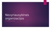 Nevyriausybines organizacijos skaidrės