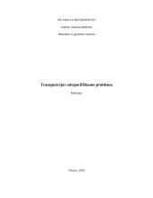 Transpozicijos saitspecifiškumo problema