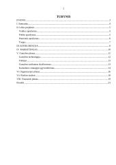 Kepyklos „Pasaka“ verslo planas 2 puslapis