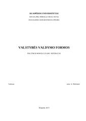 Valstybės valdymo formos (3)