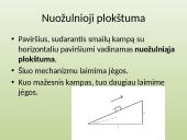 Skyriaus „Paprastieji mechanizmai“ apibendrinimas 11 puslapis