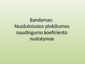 Skyriaus „Paprastieji mechanizmai“ apibendrinimas 15 puslapis