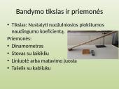 Skyriaus „Paprastieji mechanizmai“ apibendrinimas 16 puslapis