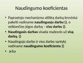 Skyriaus „Paprastieji mechanizmai“ apibendrinimas 5 puslapis