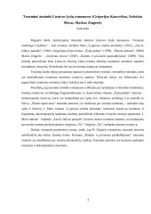 Trauminė atmintis Lietuvos žydų romanuose (Grigorijus Kanovičius, Icchokas Meras, Markas Zingeris)  3 puslapis