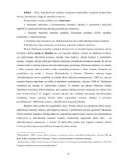 Trauminė atmintis Lietuvos žydų romanuose (Grigorijus Kanovičius, Icchokas Meras, Markas Zingeris)  9 puslapis