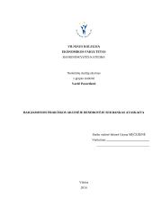 Baigiamosios praktikos SEB banke ataskaita 