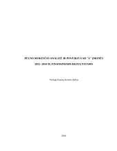 Pelno mokesčio analizė ir poveikis veiklos rezultatams