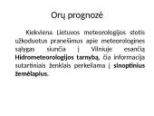 Orai ir klimatas skaidrės 14 puslapis