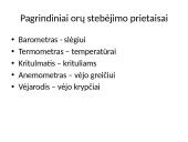 Orai ir klimatas skaidrės 6 puslapis
