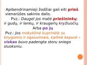 Aiškinamosios sakinio dalys 5 puslapis