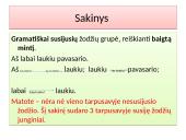 Sakinys 2 puslapis