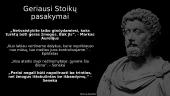 Pristatymas apie Stoicizmą (stoikų filosofiją) 5 puslapis