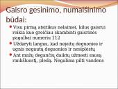 Gaisras, priešgaisrinio režimo samprata, gaisro gesinimo būdai ir priemonės 2 puslapis