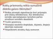 Gaisras, priešgaisrinio režimo samprata, gaisro gesinimo būdai ir priemonės 4 puslapis