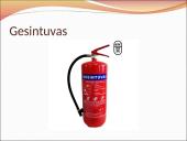 Gaisras, priešgaisrinio režimo samprata, gaisro gesinimo būdai ir priemonės 8 puslapis