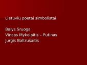 Moderniosios literatūros bruožai 7 puslapis