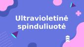 Ultravioletinė spinduliuotė