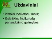 Indikatoriai 3 puslapis
