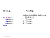 Numeruojamieji ir ženklinamieji sąrašai 13 puslapis