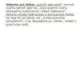 R. Granausko "Saulėlydžio senis" analizė 4 puslapis