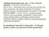 R. Granausko "Saulėlydžio senis" analizė 5 puslapis