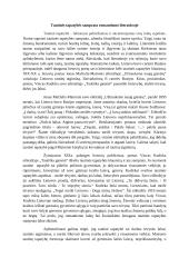 Tautinės tapatybės samprata romantizmo literatūroje