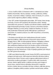 Vincas kudirka konspektai