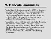 Martyno Mažvydo gyvenimas 6 puslapis