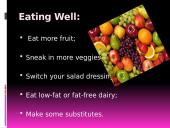 Healthy lifestyle skaidrės 8 puslapis