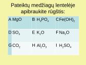 Bazinių oksidų cheminės savybės 13 puslapis