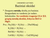 Bazinių oksidų cheminės savybės 7 puslapis