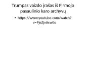 Pirmasis pasaulinis karas istorijos skaidrės 16 puslapis