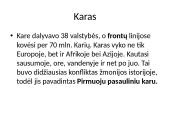 Pirmasis pasaulinis karas istorijos skaidrės 7 puslapis