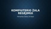 Kompiuterio žala regėjimui