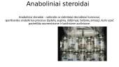 Anaboliniai steroidai 1 puslapis