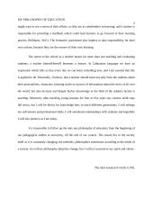 My Philosophy of Education 4 puslapis
