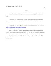 My Philosophy of Education 5 puslapis