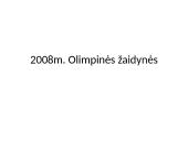 2008 Olimpinės žaidynės