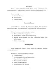Referatas. Finansai (bankininkystė, apskaita, draudimas, mokesčiai) 3 puslapis
