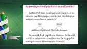 Antrininkės sakinio dalys: pažyminys 5 puslapis