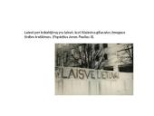 Laisvo žmogaus laikysenos 3 puslapis